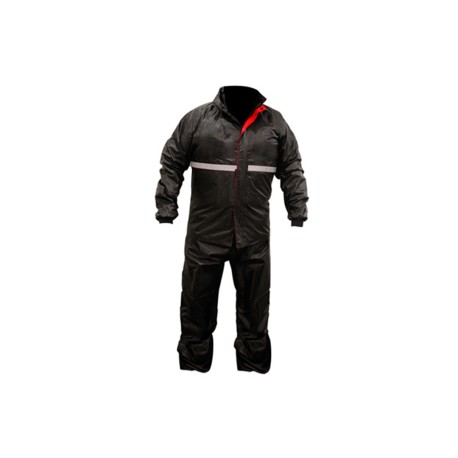 IMPERMEABLE 2 PIEZAS SET TALLA XG NEGRO