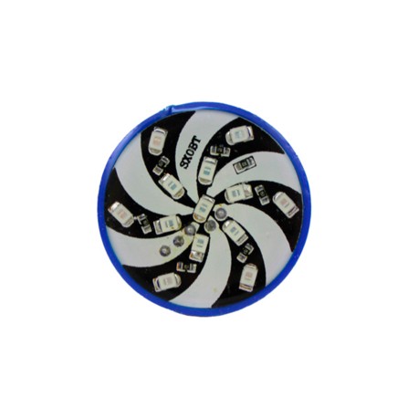 CALAVERA AUX ROTATIVO AZUL