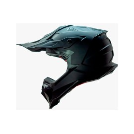 CASCO KOV CROSS SOLIDO NEGRO MATE S