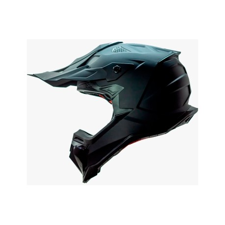 CASCO KOV CROSS SOLIDO NEGRO MATE S