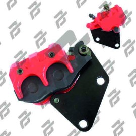 CALIPER ROJO DELANTERO VORTX-200 18-20