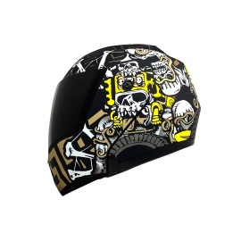 CASCO KOV STEALTH MICTLAN NEGRO S