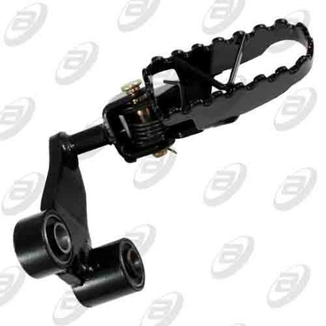 POSAPIE DELANTERO DERECHO NEGRO NEGRO DM-125 17-20