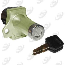 SWITCH INTERRUPTOR DE ENCENDIDO VERDE C/ JUEGO DE LLAVES 12 Vcc FT-150
