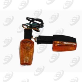 DIRECCIONALES MICA AMARILLA 12 Vcc YBR 06-08 AMBAR
