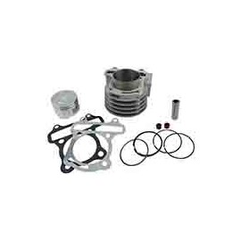JUEGO CILINDRO COMPLETO CON PISTON ANILLOS PASADOR Y SEGURO SCOOTER PS90/VS90