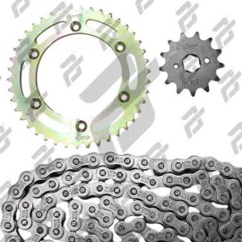 KIT DE SPROCKET IRON BOX  CADENA REFORZADA 520H-102L SPROCKET 42T/13T DM-150RO 18-21/DM-150 22-23