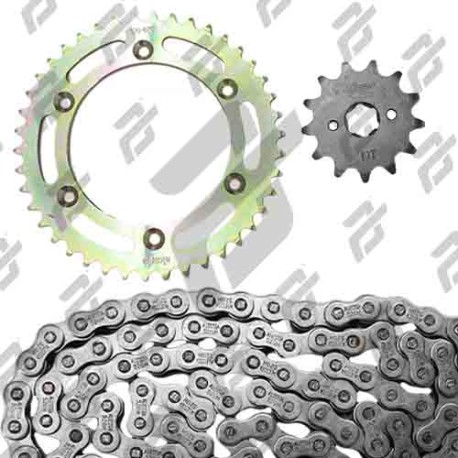 KIT DE SPROCKET IRON BOX  CADENA REFORZADA 520H-102L SPROCKET 42T/13T DM-150RO 18-21/DM-150 22-23