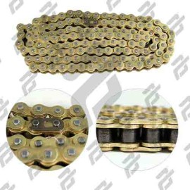 CADENA 530H x 126 GOLD REFORZADA DEPORTIVAS DE 900 cc a 1,100 cc
