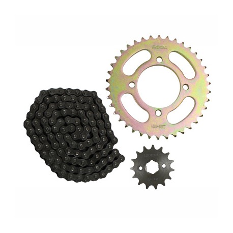 ENGRANE 38X15 CADENA 428X108L SET RODA IT 125Z (16-19)