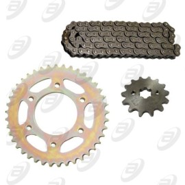 KIT DE SPROCKET IRON BOX CADENA REFORZADA 428H-136L SPROCKET 40T/14T FZ-16