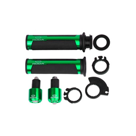 SET PUÑOS C- CONTRAPESO ALUM VERDE