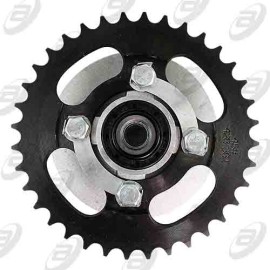 SPROCKET COMPLETO 36 DIENTES PASO 428 AR-110 15 / AT-110 NE 16-18 / AX-110 16 / XT-110 11-15 / XT-110 GRA 13-17