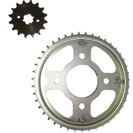 JGO ENGRANES RIFFEL CADENA GL150 43- 16D
