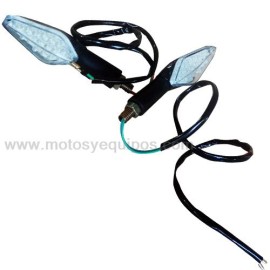 JGO DIRECCIONALES AZUL TRAS LED FT150 GT