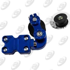 AJUSTADOR CADENA ALUM AZUL ATV