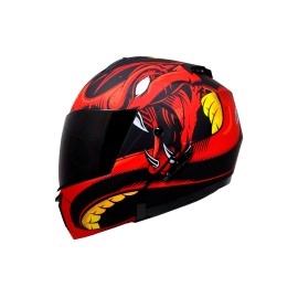 CASCO KOV STEALTH VIPER ROJO S
