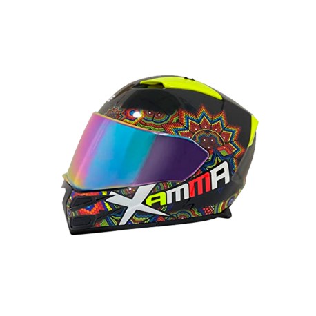 CASCO CERRADO EDGE XAMMA NEGRO XL
